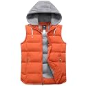 ZSHOW Men's Puffer Vest Warm Winter Vest Jacket Quilted Padded Vest Outdoor