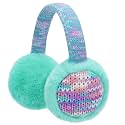 ZTL Kids Knit Earmuffs Soft Plush Ear Warmers Winter Outdoor Ear Muffs for Boys Girls