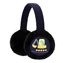 ZTL Kids Knit Earmuffs Soft Plush Ear Warmers Winter Outdoor Ear Muffs for Boys Girls