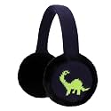 ZTL Kids Knit Earmuffs Soft Plush Ear Warmers Winter Outdoor Ear Muffs for Boys Girls