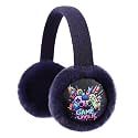 ZTL Kids Knit Earmuffs Soft Plush Ear Warmers Winter Outdoor Ear Muffs for Boys Girls