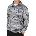 Zubaz NFL Men's Lines Poly Fleece Jacket