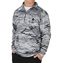 Zubaz NFL Men's Lines Poly Fleece Jacket