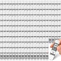 Zubebe White Glue Sticks for Classroom, Glue Stick Bulk, Composition Book