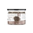 Zucchero Roasted Chia Seed, Lightly Salted, 200g - Tiny Powerhouse | Omega-3 | Weight-loss Dry Roasting | Oil-Free| Slow baked Seeds