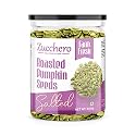 Zucchero Roasted Premium Pumpkin Seed, Lightly Salted, 400g - The Nutrient Powerhouse | Dry Roasting | Oil-Free| Slow baked Seeds