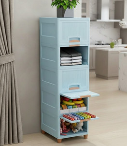 ZUDAZ Multi-Layer Storage Cabinet Plastic Kitchen Cabinet
