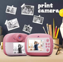 Zuigo digital cemera with printer Instant Photo Printer Camera for Kids, Boys & Girls Pink colour -01CP Instant Camera