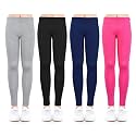 ZukoCert Girls Leggings Multipack - Soft Comfortable Athletic Leggings for Girls 4-12 Years