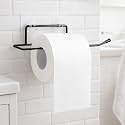 Zuku Tissue/Toilet Paper Roll Holder for Bathroom Kitchen Tissue Roll Holder Tissue Paper Stand Self Adhesive No Drill Napkin Holder Bathroom Accessories/Organiser(Pack of 1)