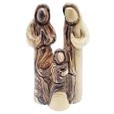 Zuluf Small Olive Wood Nativity Scene Set 5.9" – Hand-Carved Holy Family Christmas Statue – Wooden Religious Figurine for Catholic Home or Church Holiday Decor – HOF006