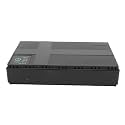 Zunate UPS Battery Backup Power Supply Compact Uninterruptible Power Supply with 6 Outputs POE LAN Port for WiFi Router Modem Camera Security System Black ABS 180x105x32mm (US Plug)