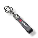 Zuno Leather Keychain for Bike Car Home and Office Keys | Stylish Key Ring for Men and Women | Key Holder for Bags Wallets and Travel Accessories | Ideal Gift for Him Her
