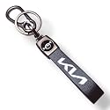 Zuno Leather Keychain for Bike Car Home and Office Keys | Stylish Key Ring for Men and Women | Key Holder for Bags Wallets and Travel Accessories | Ideal Gift for Him Her