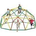 Zupapa 10FT Climbing Dome, Outdoor 10FT Geometric Dome Climber for Kids 3-10 Supporting 1000 lbs, Easy Assembly Playground Jungle Gym Backyard Play Equipment