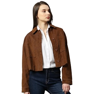 Zuperb Womens Corduroy Blazer