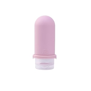 zurato travel size toiletries bottles silicone leak proof refillable containers for shampoo conditioner shower gel and lotion dispenser portable travel essentials- multicolor 60ml