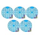 Zureni Urinal Screen Fresh Scented Anti-Splash Toilet Mat Bathroom Deodorizer Spatter with Air Freshener Restroom (Blue, Lavender Fragrance, 30 pcs)