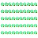 Zureni Urinal Screen Fresh Scented Anti-Splash Toilet Mat Bathroom Deodorizer Spatter Reducing Pine Fragrance Refresher Mats with Air Freshener Ideal for Restrooms (Light Green, 50 pcs)