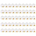 Zureni Urinal Screen Fresh Scented Anti-Splash Toilet Mat Bathroom Deodorizer Spatter with Air Freshener Restroom (Blue, Lavender Fragrance, 5 pcs)