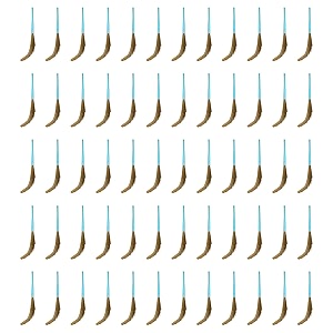 zureni zu-44 no dust floor broom broomstick phool jhadu sweep with long handle lightweight for easy floor sweeping home bedroom kitchen cleaning pack of 60 random color synthetic grass