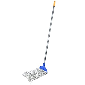 zureni zu-mop10 934 floor mop stick with super absorbent mop head sturdy handle amazing cleaning for home office amp commercial use pack of 10
