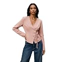 Zurity Women39s Cotton Tops Casual Wrap