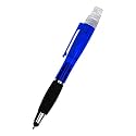 2-in-1 Ballpoint Pen with Mist Spray Bottle for hand sanitizer, alcohol, or travel perfume| Blue and Black Ink| 1Pcs