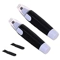 Nose Ear Hair Trimmer Trimmer for Effortless Trimming, Stainless Steel Blades, Ergonomic Grip & Handling Pack of 2 Set (Color May Vary)