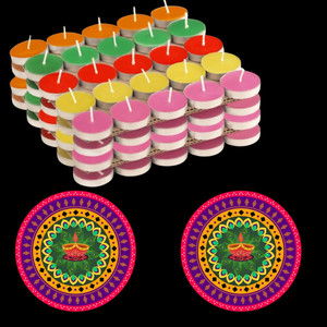 zuru bunch tea light candle multicolor pack of 50 plastic pack of 50 table diya set height 15 inch