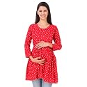 ZUVINO Women39s Maternity Feeding Top with Zip