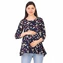 ZUVINO Women39s Maternity Feeding Top with Zip