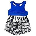 ZUYPSK Girls 2-Piece Athletic Leotard Tracksuit Sleeveless Tank Tops with Shorts Set Gymnastics Dance Sports Workout Outfts