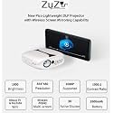 Zuzu Lightweight Mini Portable DLP 3D WiFi Android 7.1 Built-in 5200mAh Battery can Play About 2 Hours 1080P Projector Remote Controller with 1 Year Warranty