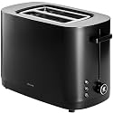 Zwilling Enfinigy 2-Slice Toaster, Extra Wide 1.5" Slots for Bagels, Black