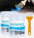 Zx pack of 2Transparent Waterproof Glue for Roof Water Leakage Glue Sealant Liquid Crack Filler (300 g)