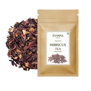zyanna kashmiri kahwa tea - herbal detox green tea loose 250 cups250gm bag 100 natural indian spices - cardamom cinnamon clove black pepper almonds rose petals - gluten free - hot iced kombucha