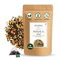 Zyanna Masala Chai – Assam Tea with Cardamom, Cinnamon, Clove, Ginger &amp; Black Pepper | 40 Tea Bags | Authentic Indian Masala Chai | Bold, Spicy &amp; Aromatic | Strong &amp; Flavorful