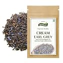 Zyanna Cream Earl Grey Tea - Premium Assam Black Tea With Bergamot Oil &amp; Vanilla Extract (250 Gram-125 Cups) Aromatic &amp; Smooth | Natural Ingredients | Cream Flavored Loose Leaf