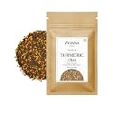 Zyanna Turmeric Chai - CTC Tea with Turmeric Roots, Black Pepper (100gm-50 Cups) - Haldi Chai - Skin Glow Tea