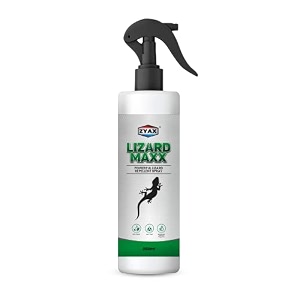 zyax lizard maxx 250ml pack of 1 powerful amp herbal repellent spray keeps lizards away non-toxic harmless to pets for home amp office refreshing fragrance