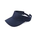 ylioo XXL Cotton Sun Visor, Adjustable Sports Cap for Big Heads