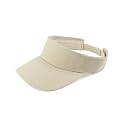 ylioo XXL Cotton Sun Visor, Adjustable Sports Cap for Big Heads
