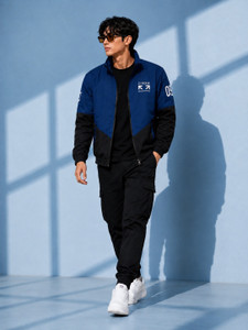 ZYRONA Full Sleeve Colorblock Men Jacket