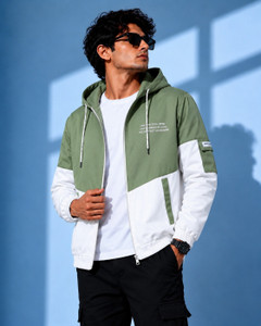 ZYRONA Full Sleeve Colorblock Men Jacket