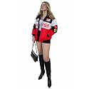 ZYROX Redamp White F1 Speed Printed Jacket