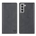 ZZXX for Galaxy S21 Plus Wallet Case Strong Magnetic 6.7 inch,Grey